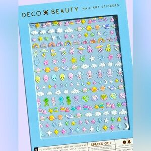 DECO BEAUTY Spaced Out Nail Art Stickers